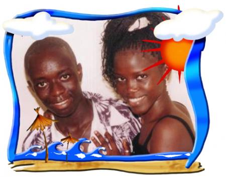 that'is me and my cousin ndeye